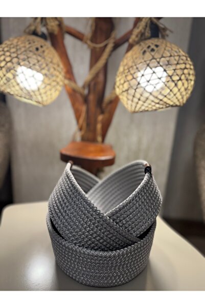 ZEMİRA TEKSTİL Ψάθινο καλάθι οργάνωσης / Οργανωτής μπάνιου / Οργανωτής πολλαπ...