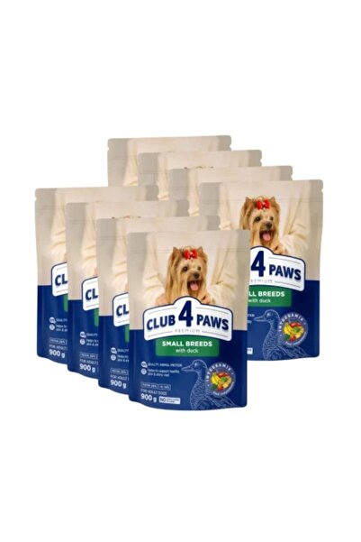 Club4Paws Pachet 8x900g, Hrana uscata Club 4 Paws pentru caini de talie mica ...