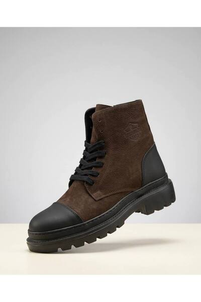 Pierre Cardin 77810 PREMIUM KAHVERENGI NUBUK BOT