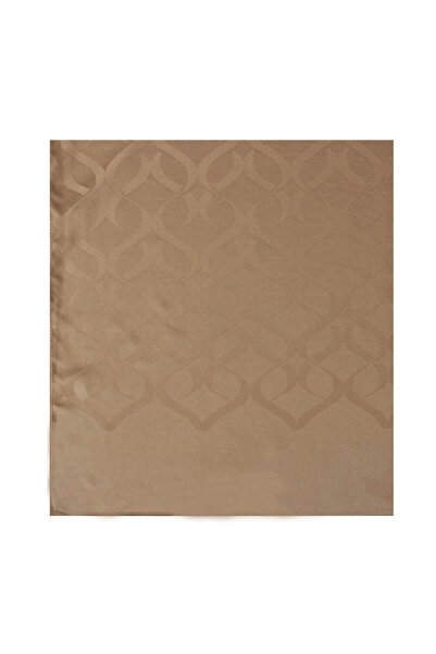 şehri şal Chain Pattern Jacquard Shawl Mink