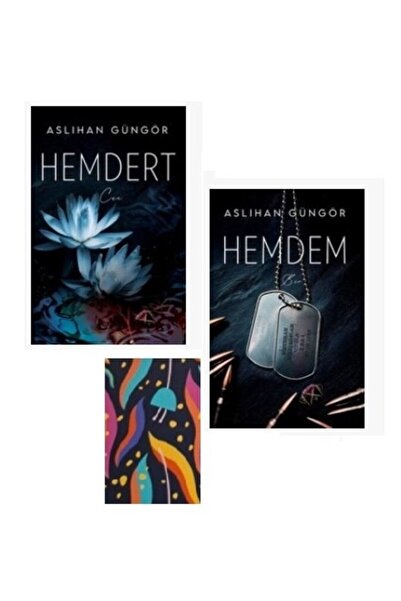 lapis kitap Set Hemdert -Hemdem 2'li Set - Ciltli - Not Defteri Hediyeli