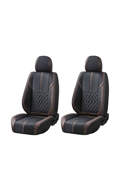 CED AUTO TRADE Καλύμματα καθισμάτων αυτοκινήτου γενικής χρήσης, δερμάτινα, Μα...