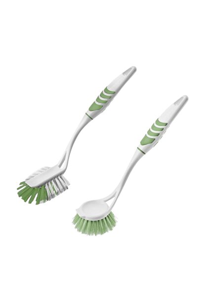 Eynel Σετ 2 τεμαχίων Βούρτσα πιάτων με λαβή Βούρτσα νεροχύτη κουζίνας Βούρτσα...