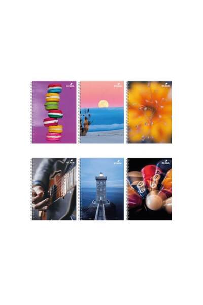 Ecada Τετράδιο Α5 80 σελίδων σπιράλ - για δικτάτους