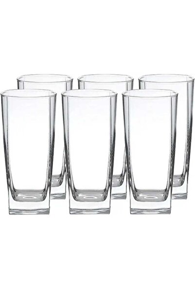Apex Max 6 pcs Linia Glass Tumbler Set, 200 ml