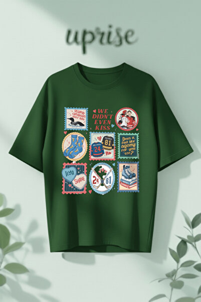 Vordevia Heated Rivalry Printed Cotton Oversize T-Shirt
