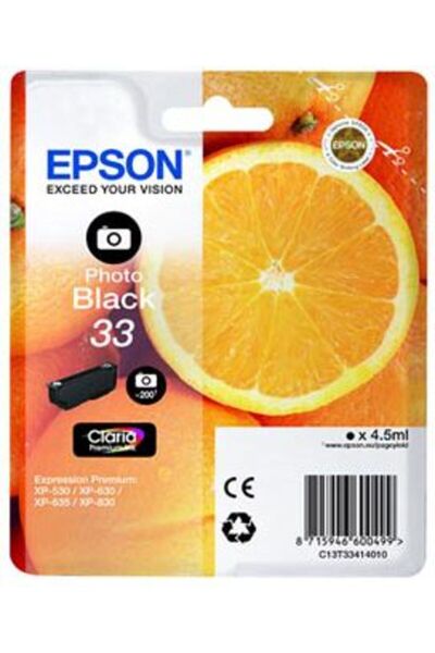EPSON Cartuș de cerneală pachet individual 33 Cerneală Claria Premium (C13T33...