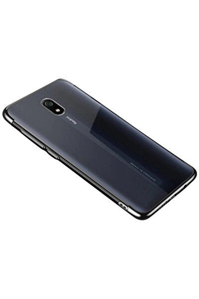Hurtel Husă transparentă din gel TPU cu ramă galvanizată pentru Xiaomi Redmi ...
