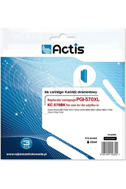 Other Actis ink cartridge for Canon KC-570bk black