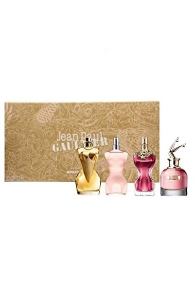 Jean Paul Gaultier 4 x 6ml Women Mini Set (Scandal + Divine + Classique + La ...