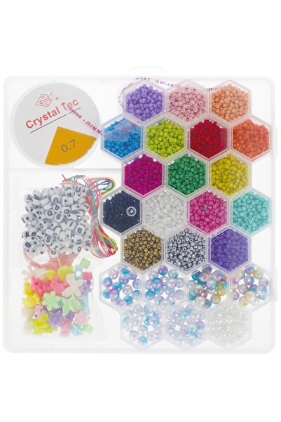 Mega Creative CORAL PENTRU ȘNURURI BIZUTER AKC 20X20X2 MC PUNGĂ 60
