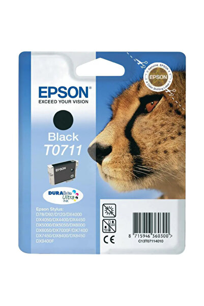 EPSON Cartuș de cerneală original T0711 Negru