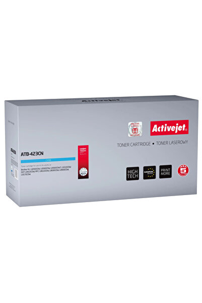 ActiveJet Тонер ATB-423CN (заместител на Brother TN-423C; Supreme; 4000 стран...