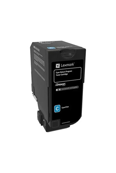 Other Cartuș de toner Lexmark RETURN-TONER CYAN 74C20C0, 3000 de pagini, Cian...