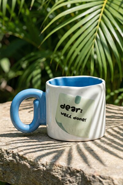 ACAR Notes Porcelain Mug Blue - 485 ml