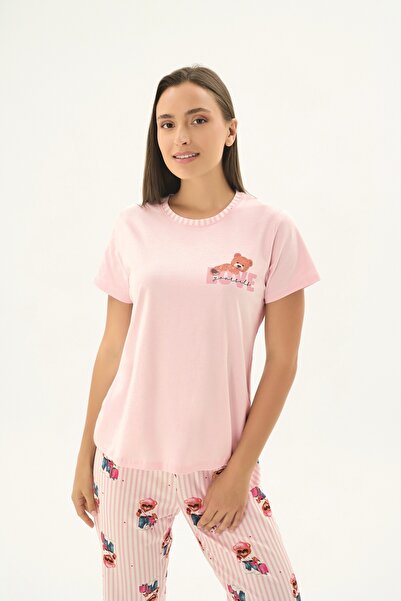 Sevim 17537 SET DE PIJAMALE IMPRIMATE PENTRU FEMEI