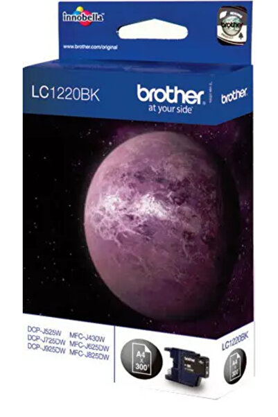 Brother Cartuș de cerneală original LC-1220BKBP Negru