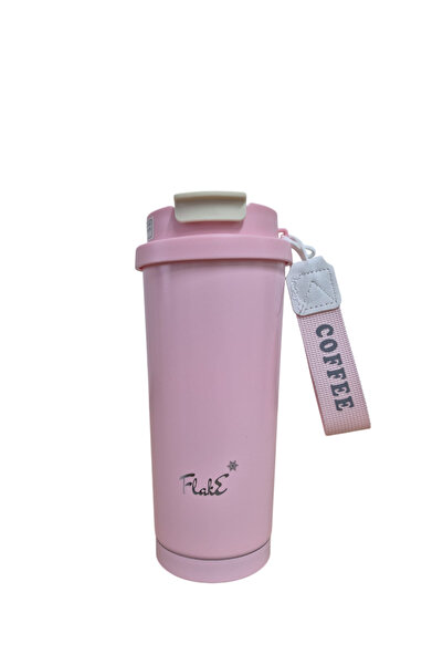 FLAKE 500 ml Thermos Cup with Straw and Spout Features