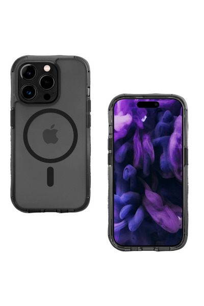 Picom LAUT Crystal Matter X - Husă de protecție pentru iPhone 15 Pro compatib...