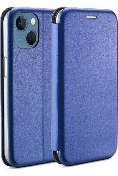 Beline Husă tip carte magnetică iPhone 14/13 6.1 " Albastru/Albastru