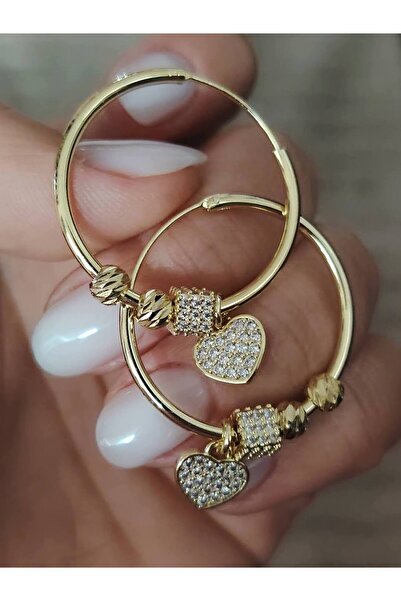 OEM Επιχρυσωμένα σκουλαρίκια