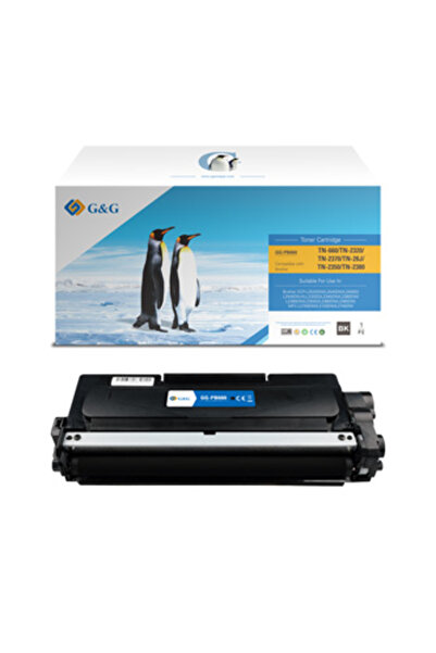 G&G toner cartridge compatible with Brother TN2320, NT-PB660, black, 2600s