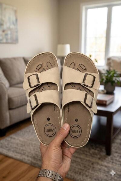 Twigy Papuci ortopedici confortabili pentru bărbați, cu suport pentru călcâi ...