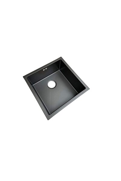 Milano Elite Ss Kitchen Sink S/B Size 450X450X200 As-4545 Matt Black
