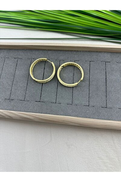 ByBest Beauty Gold Color Ring Earrings with Stones Elegant Patterned Women's ...