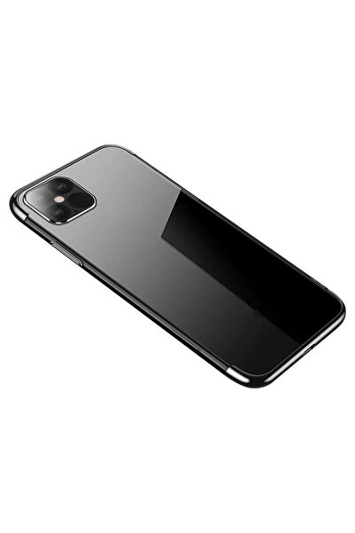Hurtel Husă transparentă din gel TPU cu ramă galvanizată pentru Samsung Galax...