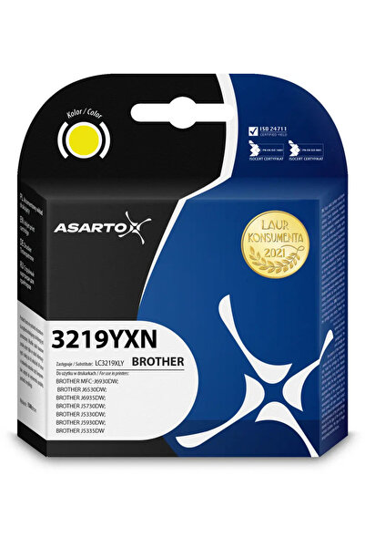 Other Cartuș de cerneală Asarto pentru Brother 3219YXN |   LC3219XLY |   1500...