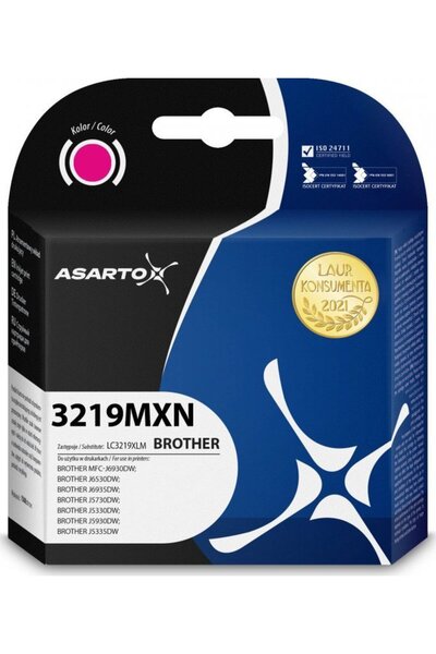 Other Cartuș de cerneală Asarto pentru Brother 3219MXN |   LC3219XLM |   1500...