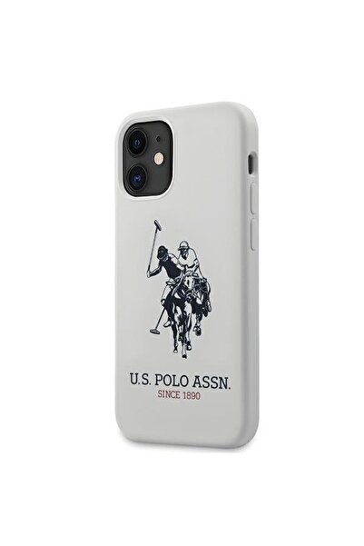 Other Husă iPhone 12 mini 5.4 " US Polo Silicone Collection alb/alb "