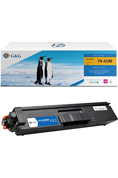 G&G toner compatible toner cartridge with Brother TN423M, NT-CB423M, magenta,...