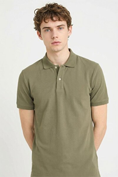DeFacto 100% Cotton Polo T-Shirt