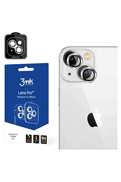 3MK Protecție Lentilă Pro Apple iPhone 15 Plus argintiu