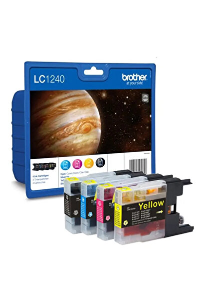 Brother ink set original LC-1240 (cyan, magenta, yellow, black)