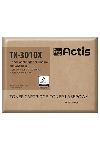 Other Actis TX-3010X Black Toner Cartridge Replacement for 106R02182 (TX-3010X)
