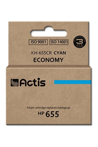 Other Actis KH-655CR Ink Cartridge (HP No. 655 CZ110AE) Cyan