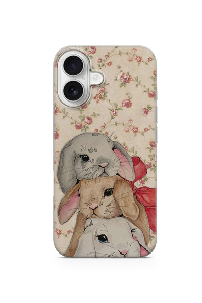 iPhone 16 Uyumlu Baskılı Şeffaf Telefon Kılıfı | Koleksiyon: Soft Girl Clean Aesthetic
