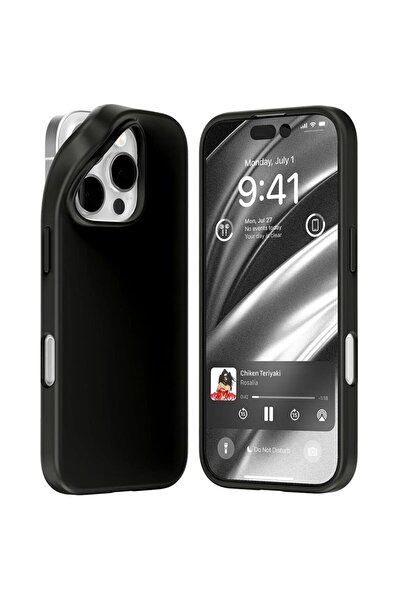 Mercury Husă SF Jelly iPhone 16 Pro (6.3), NEGRU/NEGRU