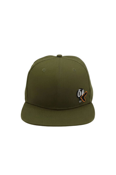 The Dudes Καπέλο τύπου DUCK δομημένο με 6 πάνελ, πράσινο κέδρου