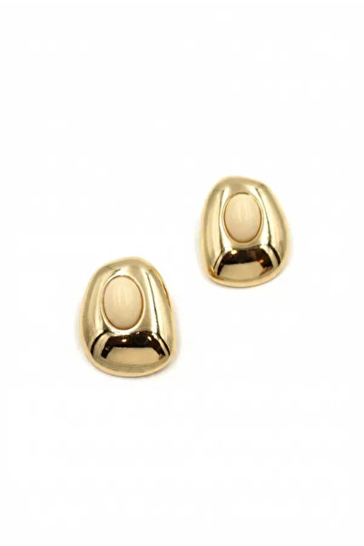 Generic Brand Beaded authentic earrings - cream