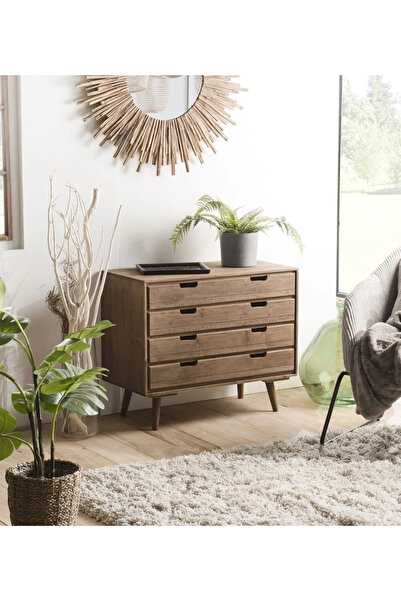 ŞafakMobilya Vintage Model Masif Ahşap Şifonyer