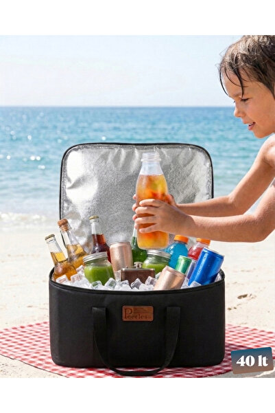 TR PEERLESS 40 Litre Termos Çanta - Isı Yalıtımlı Kamp Ve Piknik Çantası