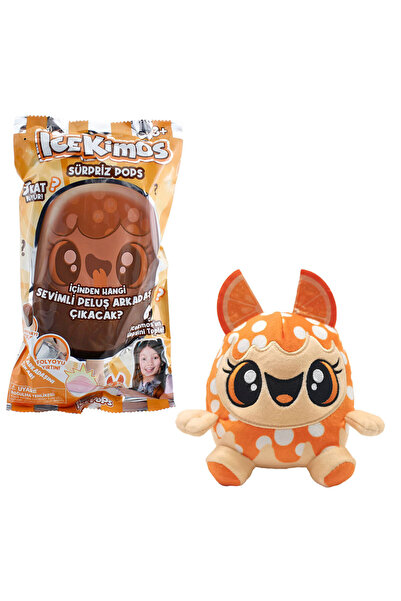 Generic Brand Icepops Icekimos Scented Surprise Clip-On Plush Toy Team/2411002