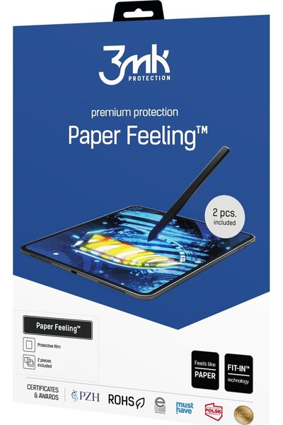 3MK Husă tip hârtie Samsung Galaxy Tab S9 FE [PACHET DE 2]