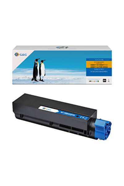 G&G Toner cartridge compatible toner cartridge with OKI 45807111, NT-FOB432XX...