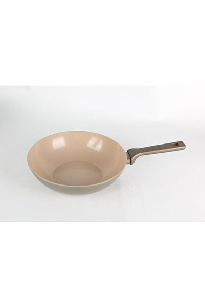 Danube Home Orchid Wok Pan 28cm Nonstick Deep Fry Pan Cooking Wok