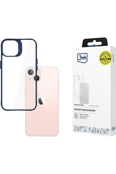 3MK Husă pentru Apple iPhone 15 Satin Armor Case Albastru